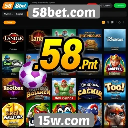 58bet.com oferece ampla variedade de jogos de cassino